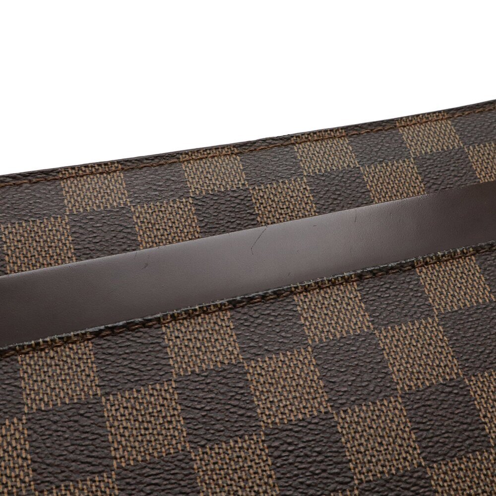 LOUIS VUITTON Brown Damier Pouch - Picture 5 of 10